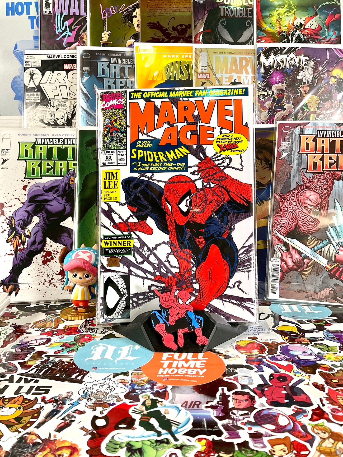 2025 Marvel Age #90 Todd McFarlane Mexican Foil Ltd 1000
