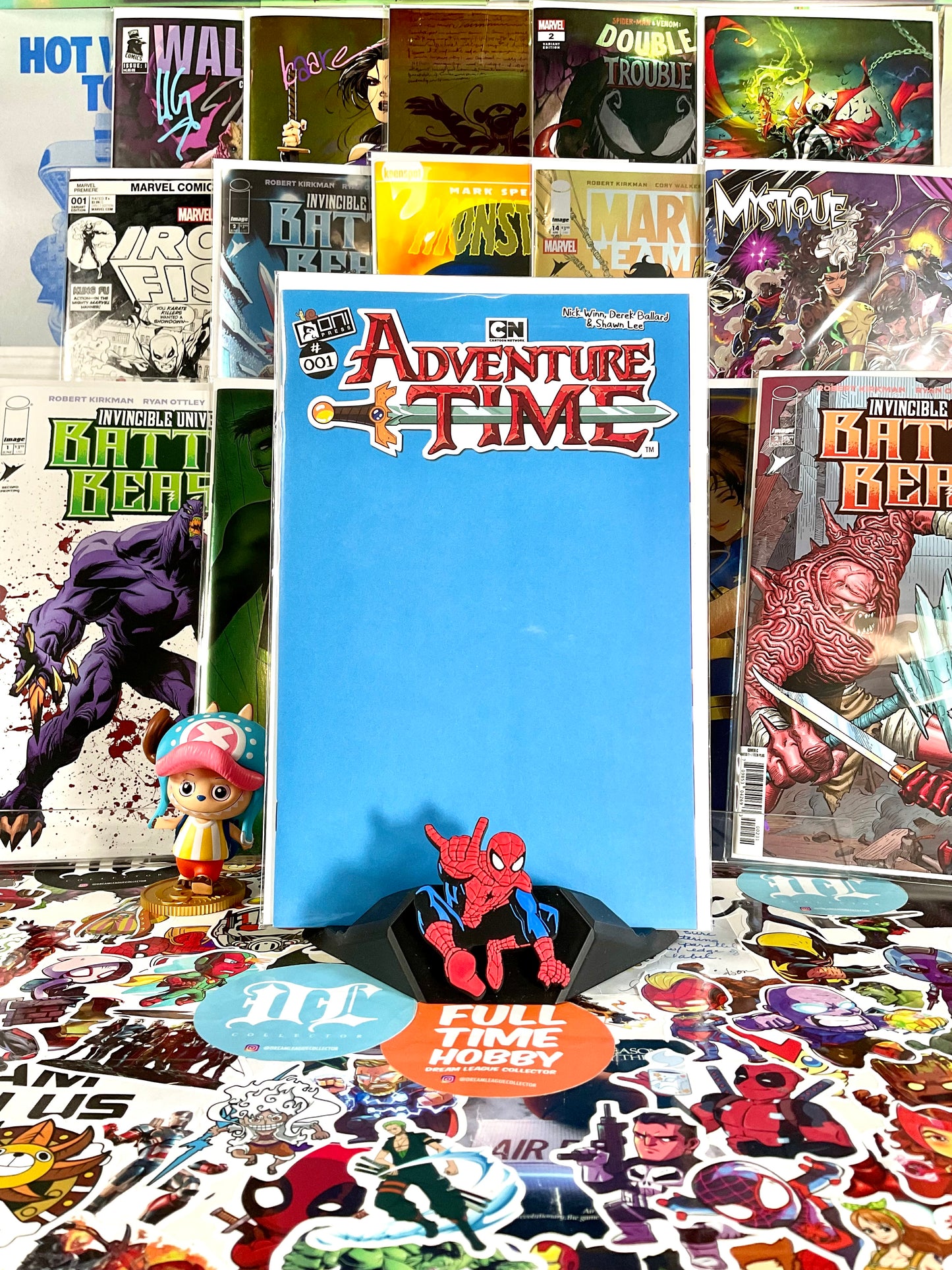 Adventure Time #1 Blank (Blue)
