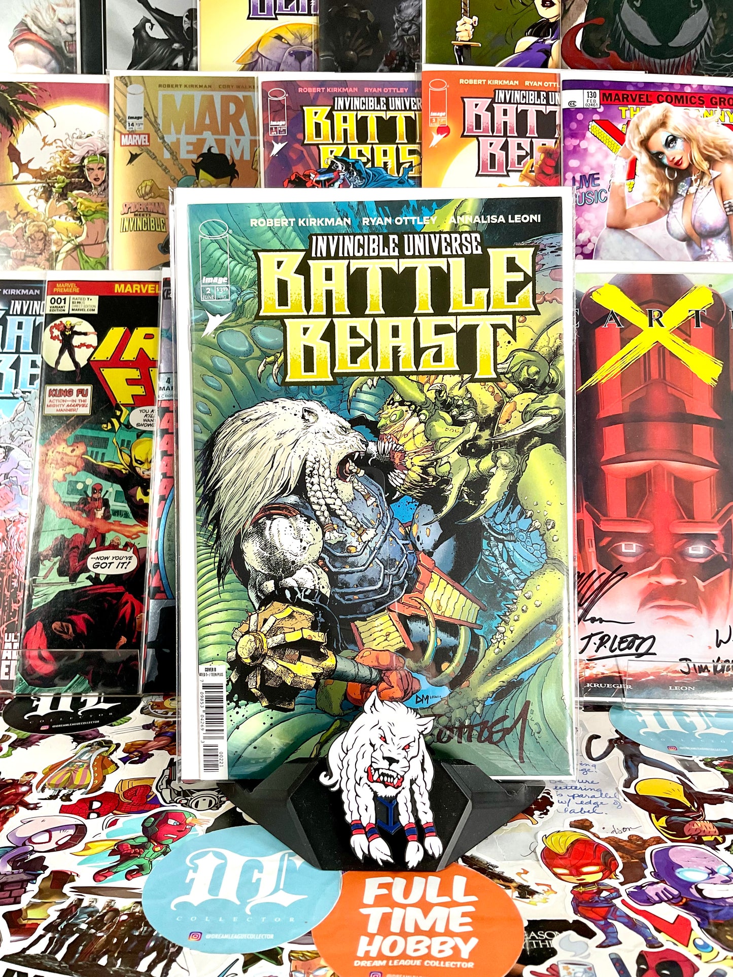 Invincible Universe: Battle Beast #2 Doug Mahnke Variant Signed by Ryan Ottley w/COA