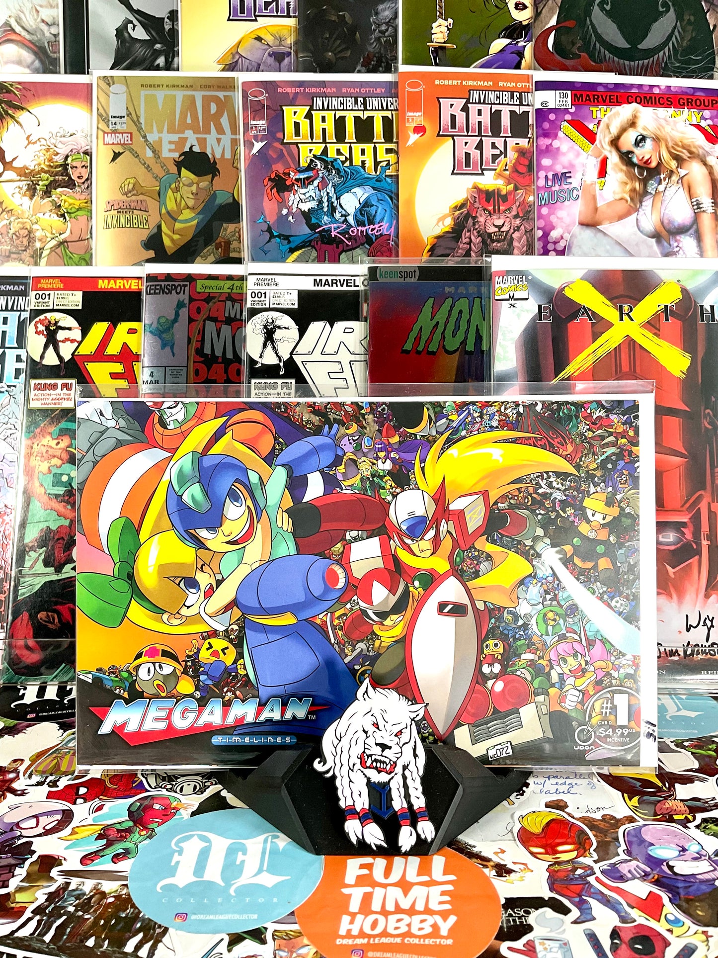 Mega Man Timelines #1 Andrew Dickman 1:5 Wraparound Variant