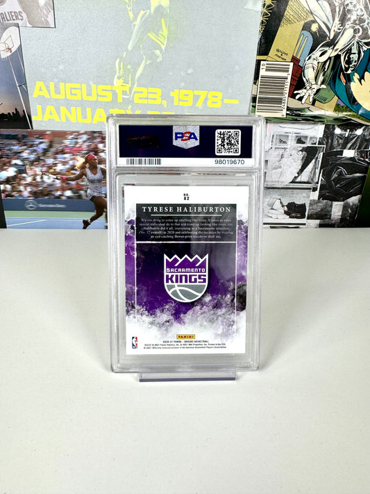 2020 Panini Origins Tyrese Haliburton Red RC #82 PSA 10 (Pop 5!)