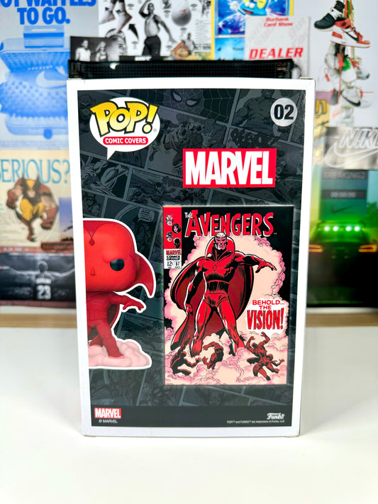 Funko POP! Comic Covers Marvel Vision Figurine