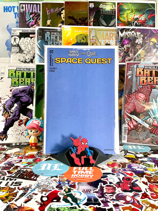 Space Quest #1 Blank (Blue)