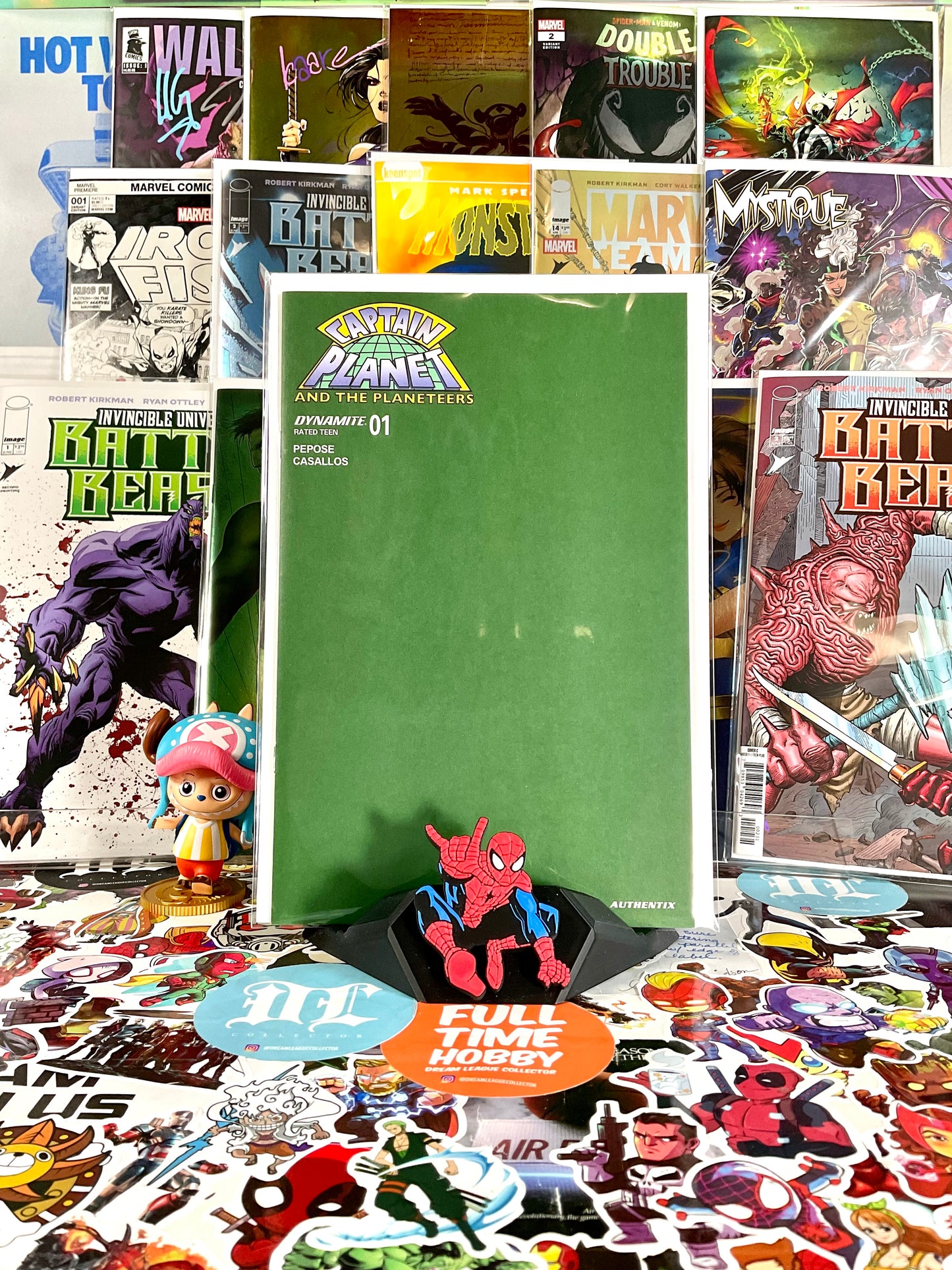 Captain Planet & The Paneteers #1 Blank (Grn)