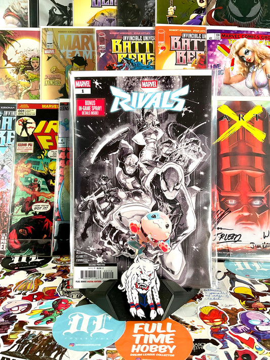 Rivals #1 Tokitokoro B/W Color Splash Variant (2nd Print)