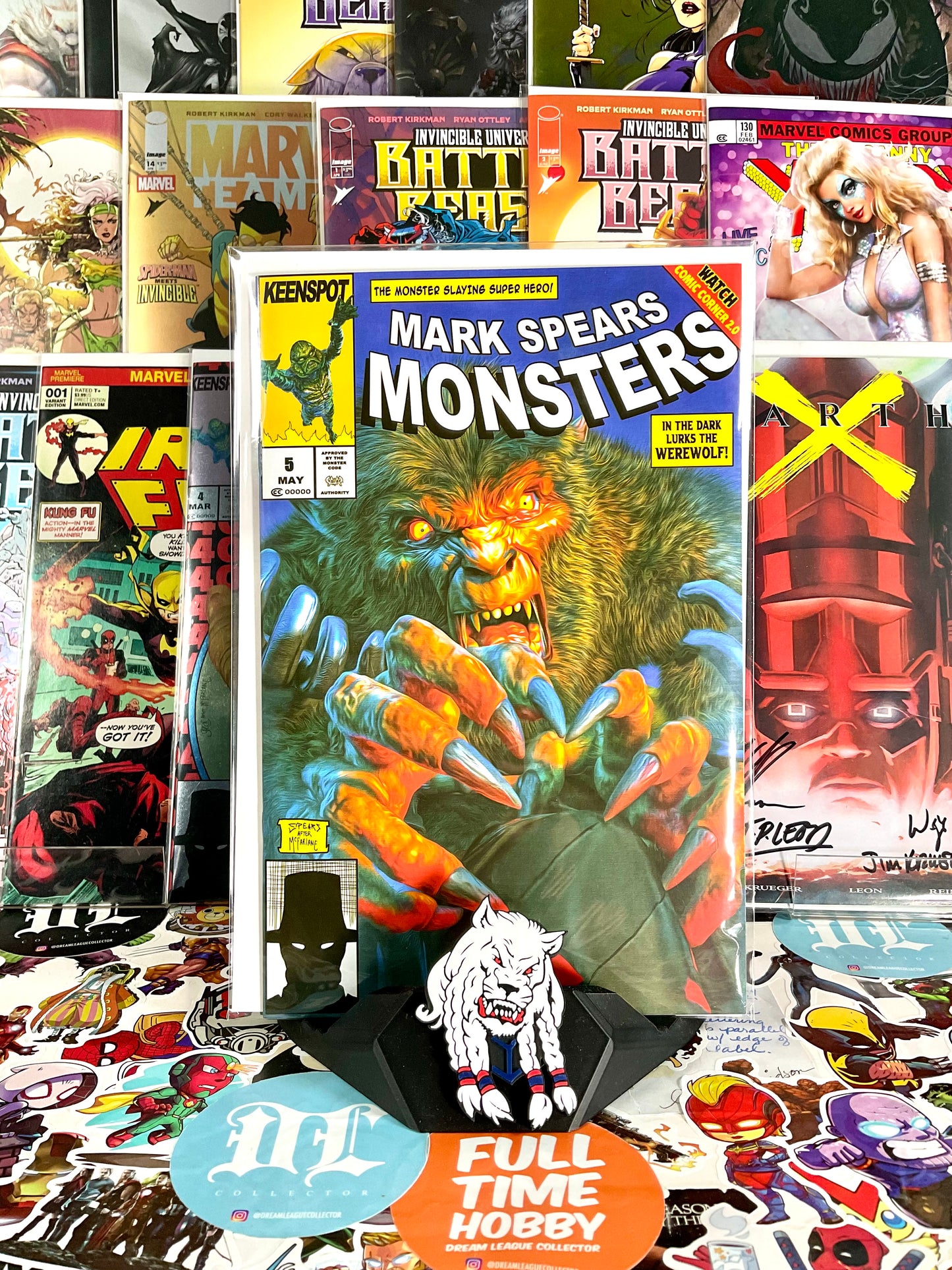 Monsters #5 Mark Spears ASM Homage Cover