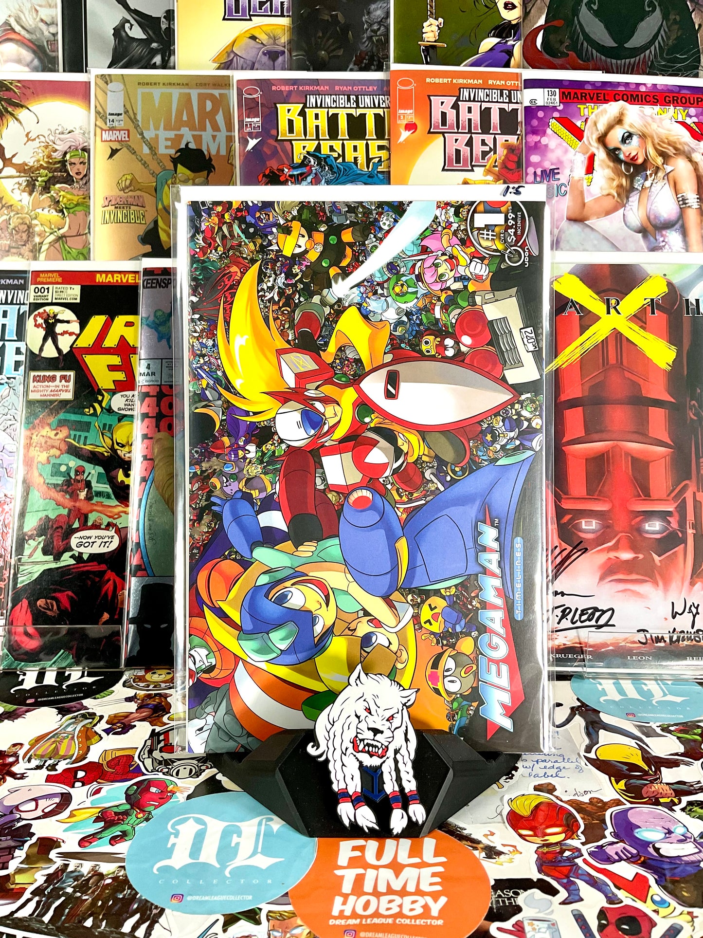 Mega Man Timelines #1 Andrew Dickman 1:5 Wraparound Variant